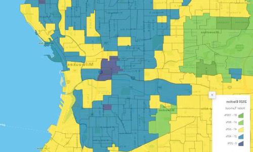 Interactive map of 2020 voter turnout in Milwaukee County